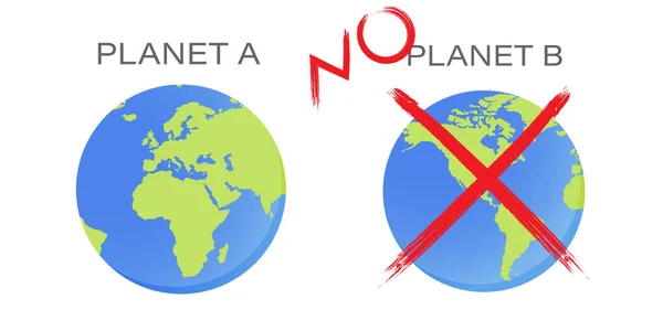 Neexistuje žádná vektorová ilustrace vektoru planety b — Stockový vektor