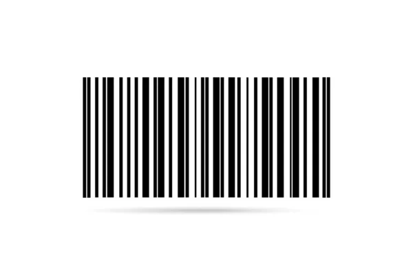 Barcode Vector illustration isolated icon white background. — Stock Vector