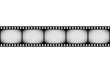 Retro film kamerası. Sinema film şeridi.