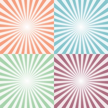 güneş ışığı patlaması arkaplan renk vektörü