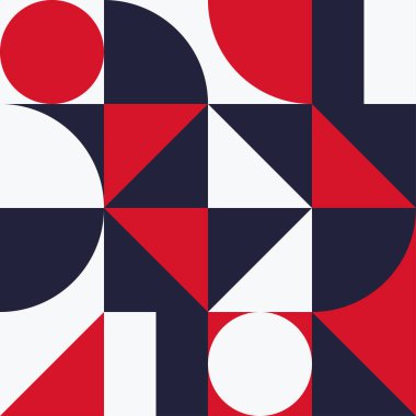 soyut geometrik desen modern grafik tasarım vektörü çizimi