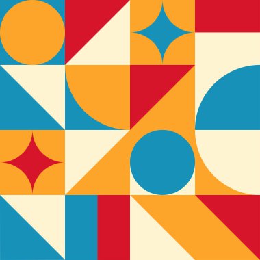 soyut geometrik desen modern grafik tasarım vektörü çizimi