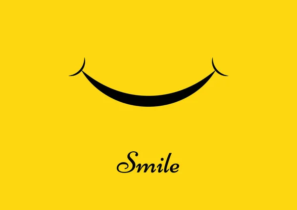 Smile icon template design. — Stock Vector