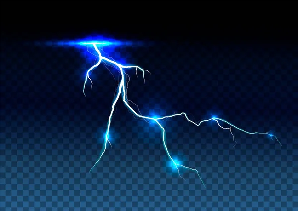 Electric discharge vector illustration — Stok Vektör