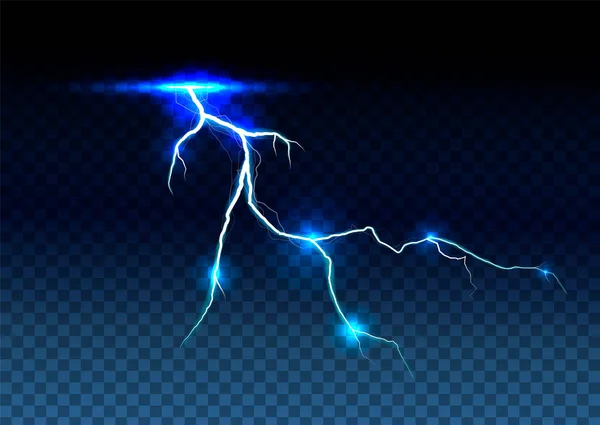 Electric discharge vector illustration — Stock vektor