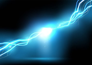 Heat lighting. Energy of electric discharge. 