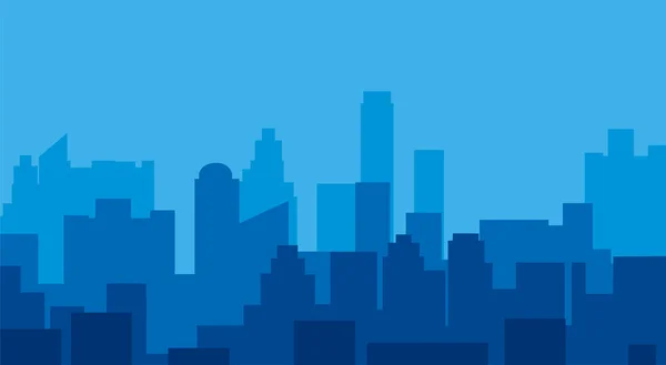 Modern City Skyline — Stock Vector