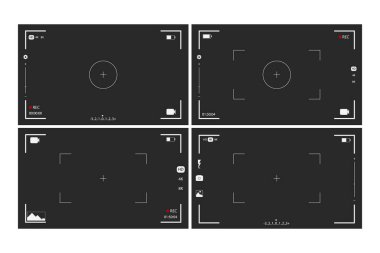 Kamera görüntüsü ve odaklama ekranı