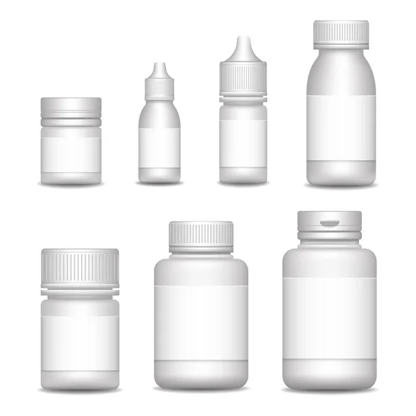 Inzameling farmaceutische verpakkingen — Stockvector