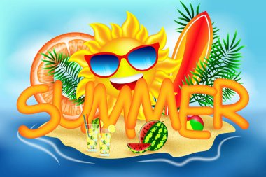 Yaz dönemi. Vektör