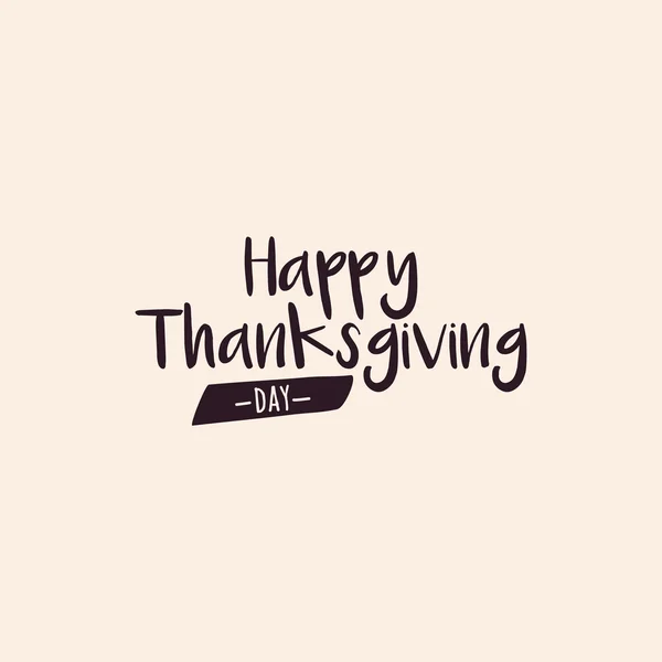 Happy thanksgiving day — Stockvector