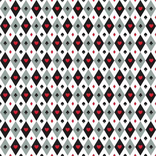 抽象的扑克背景 — 图库矢量图片