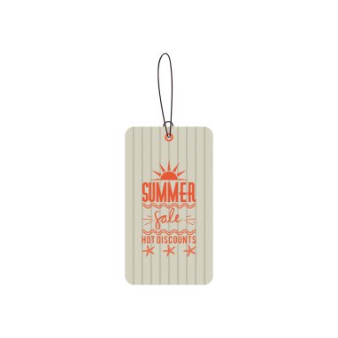 yaz indirimi etiketi