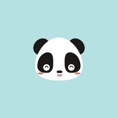 Sevimli panda yüz