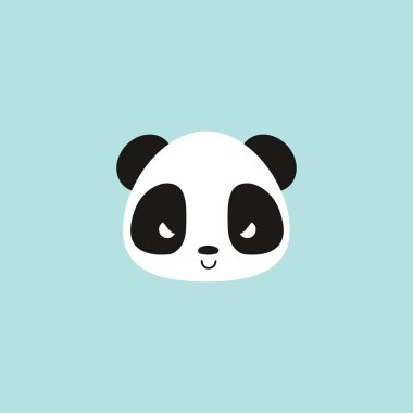 Sevimli panda yüz