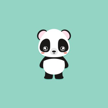 sevimli çizgi panda