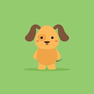 Cute karikatür köpek