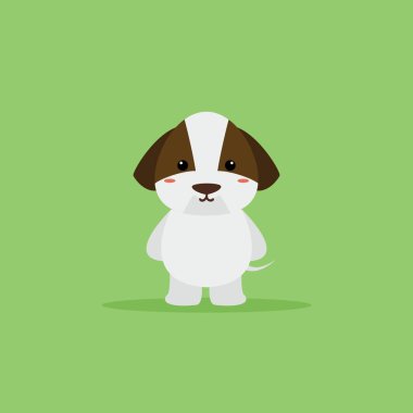 Cute karikatür köpek