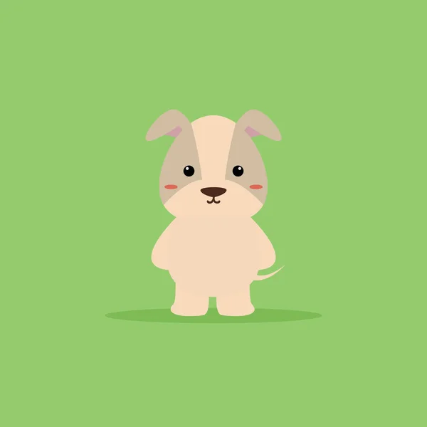 Cute cartoon hond — Stockvector