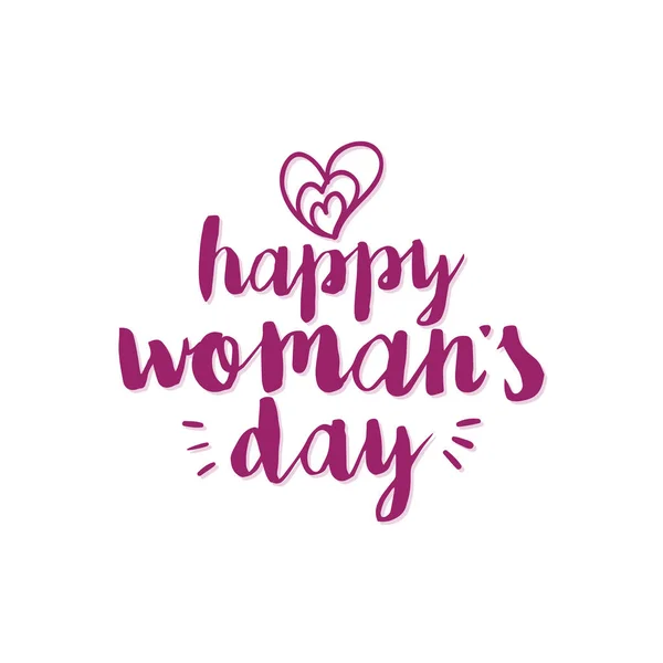 Щасливі жінок день — стоковий вектор