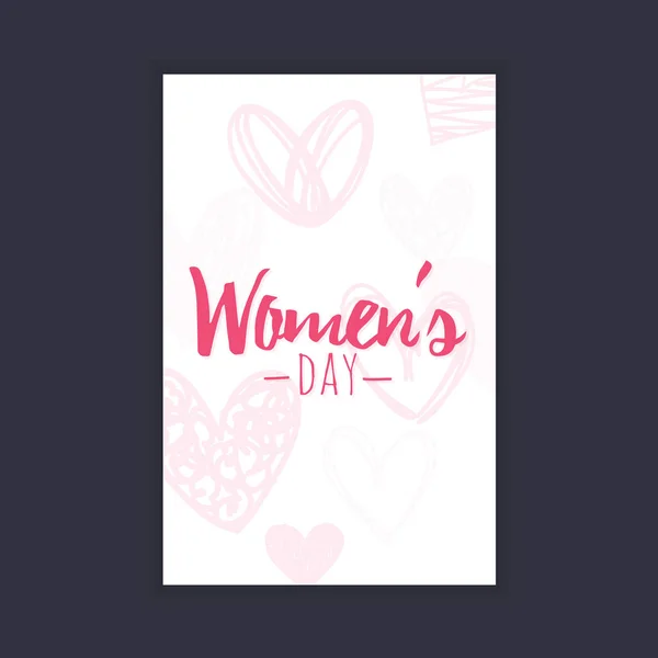 Glücklicher Frauentag — Stockvektor