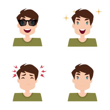 Çocuk ifade yüzler