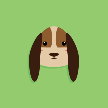 Köpek çizgi film yüz