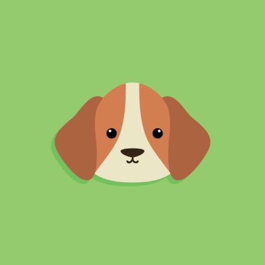 Köpek çizgi film yüz