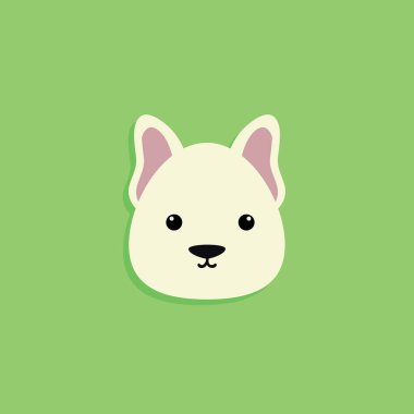 Köpek çizgi film yüz