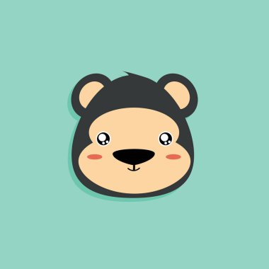 Karikatür maymun surat