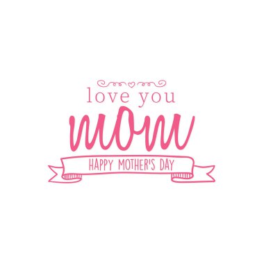 Happy Mother day clipart