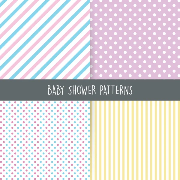 Baby Shower background — Stock Vector