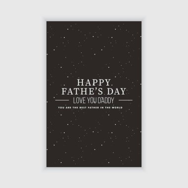 Babalar günün kutlu olsun.