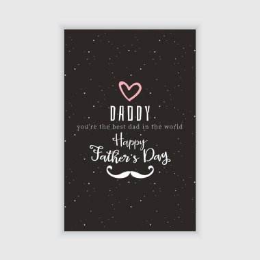 Babalar günün kutlu olsun.