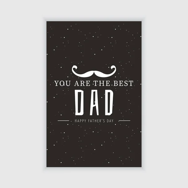 Szczęśliwego Dnia Ojca — Wektor stockowy