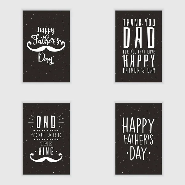 День счастливых отцов — стоковый вектор