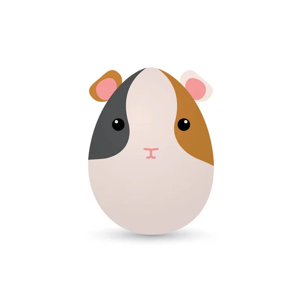 Hamster Easter Egg — Stockvector