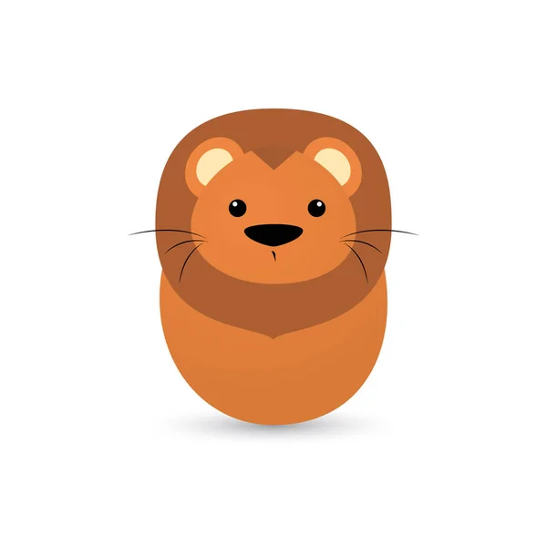 Λιοντάρι Πασχαλινό αυγό — Διανυσματικό Αρχείο