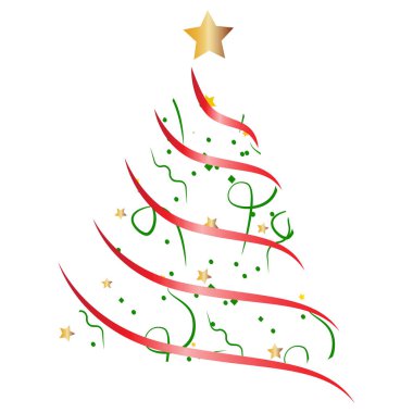 soyut Noel ağacı