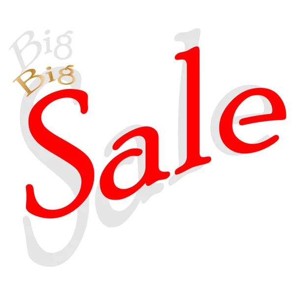 Big Sale Label — Stock Vector