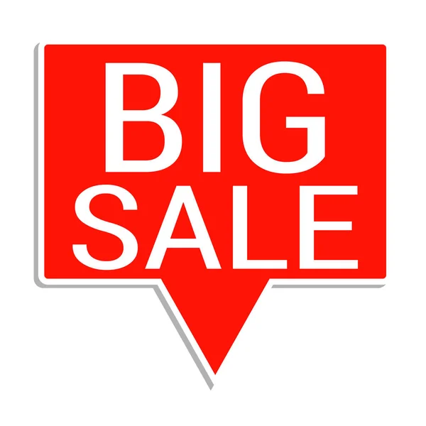 Big Sale Label — Stock Vector