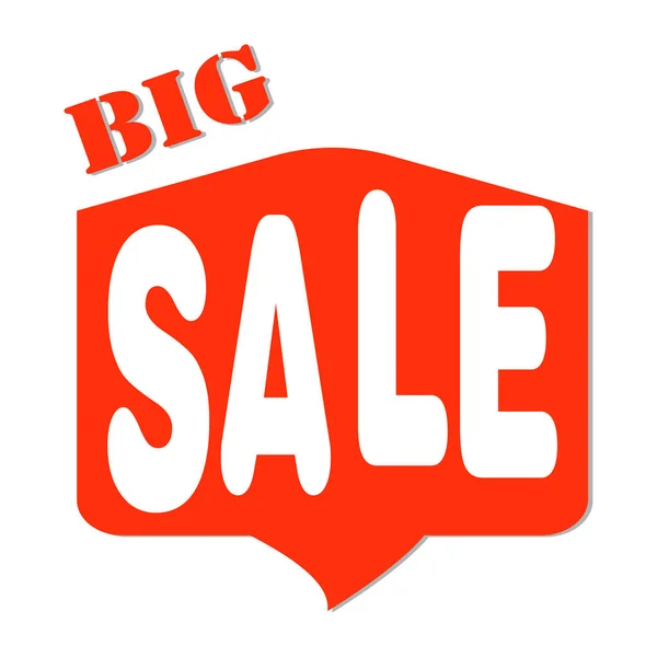 Big Sale Label — Stock Vector