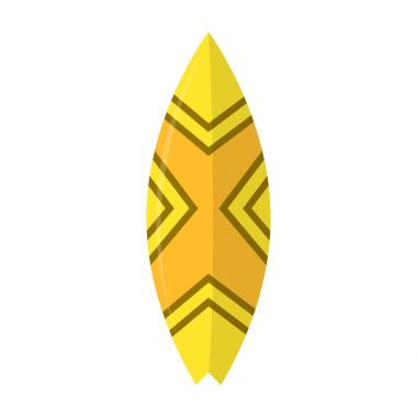 Soyut yaz sörf tahtası