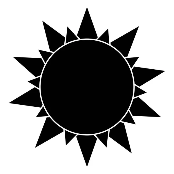 抽象太阳形状 — 图库矢量图片
