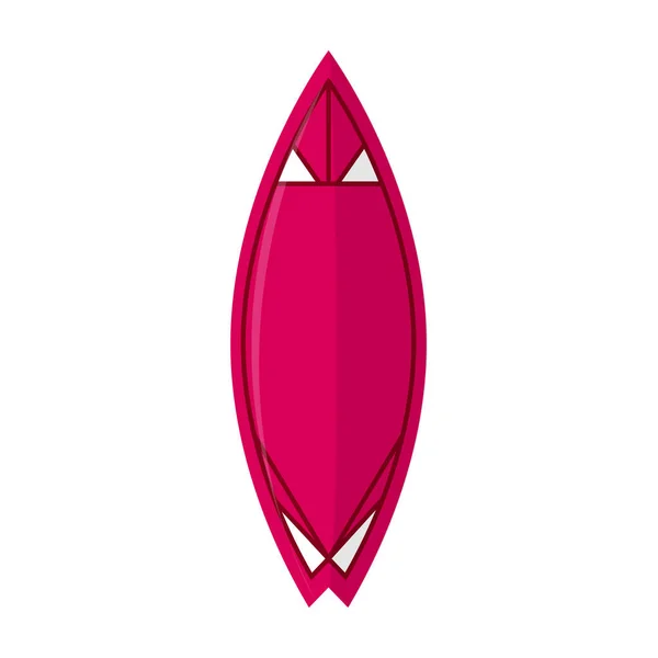 Résumé planche de surf d'été — Image vectorielle