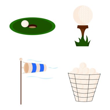 Soyut golf nesne