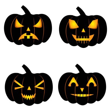 Cadılar Bayramı Balkabağı soyut