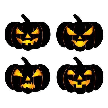 Cadılar Bayramı Balkabağı soyut