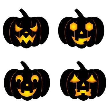 Cadılar Bayramı Balkabağı soyut