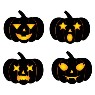 Cadılar Bayramı Balkabağı soyut